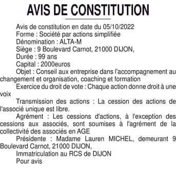 Contenu publication