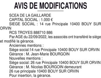 Contenu publication