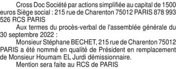 Contenu publication