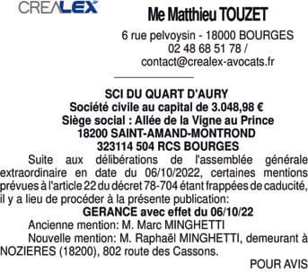 Contenu publication