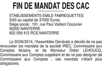 Contenu publication