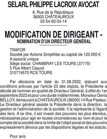 Contenu publication