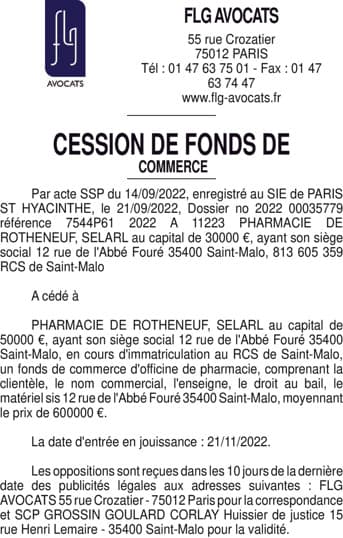 Contenu publication