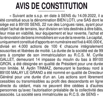 Contenu publication