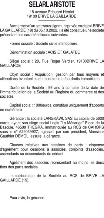 Contenu publication