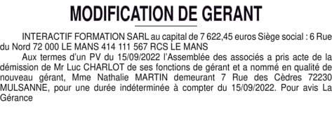 Contenu publication
