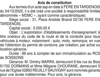 Contenu publication