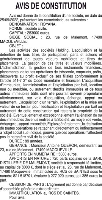 Contenu publication