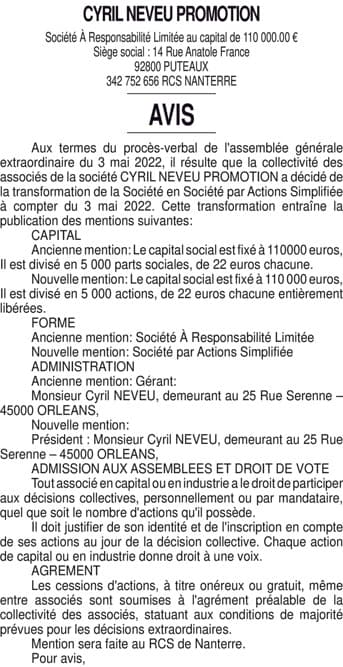 Contenu publication