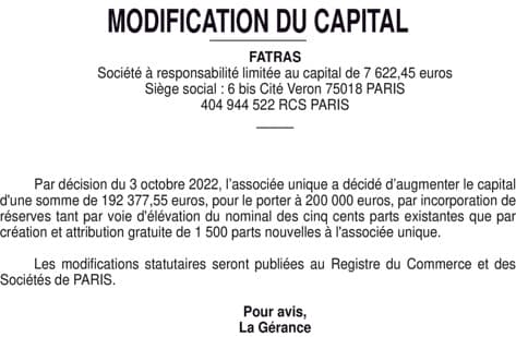 Contenu publication