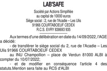 Contenu publication