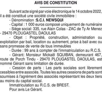 Contenu publication