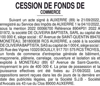 Contenu publication