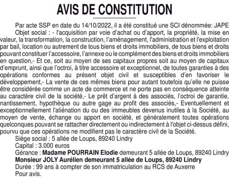 Contenu publication