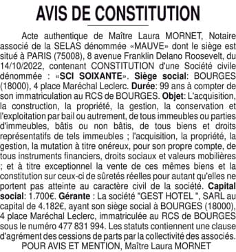 Contenu publication