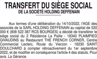 Contenu publication