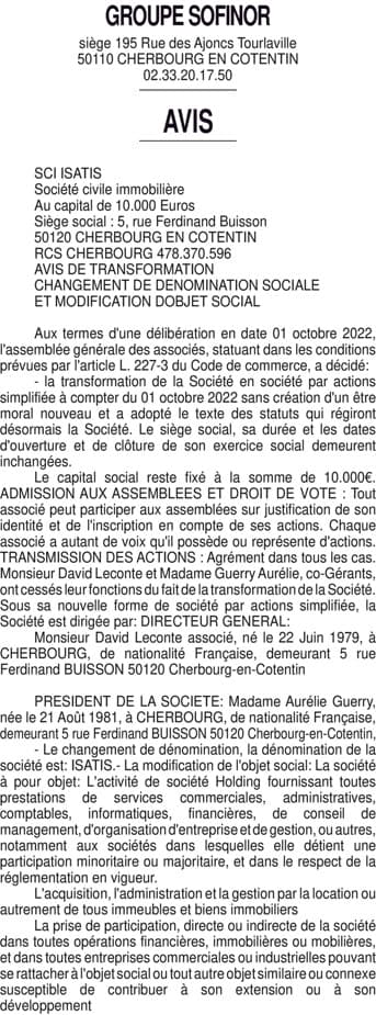 Contenu publication