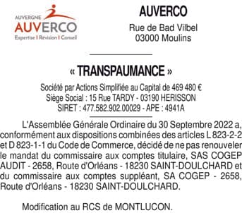 Contenu publication