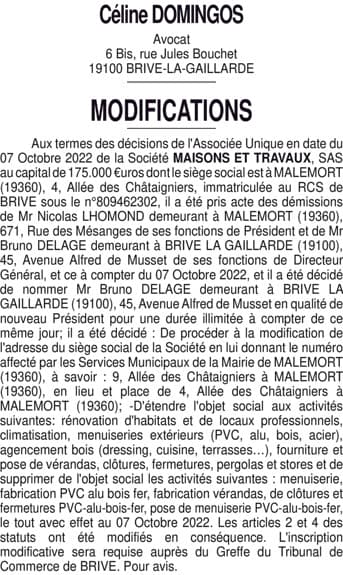 Contenu publication