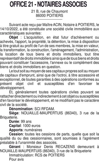 Contenu publication