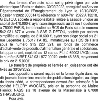 Contenu publication