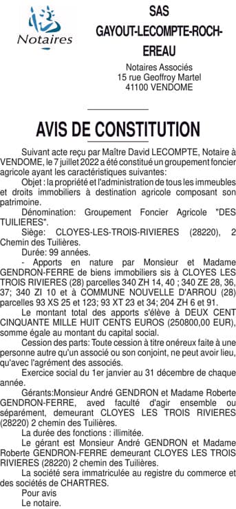 Contenu publication
