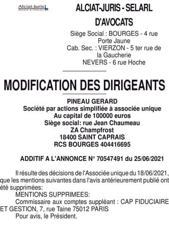 Contenu publication