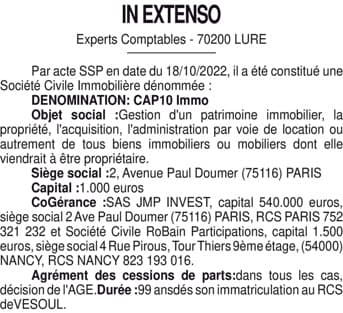Contenu publication