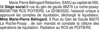 Contenu publication