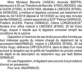 Contenu publication