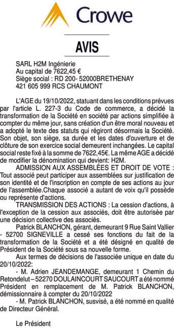 Contenu publication