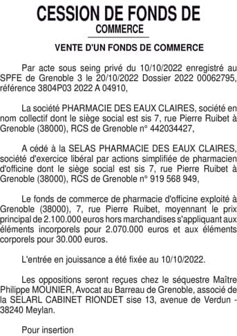 Contenu publication