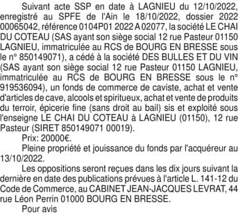 Contenu publication
