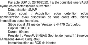 Contenu publication