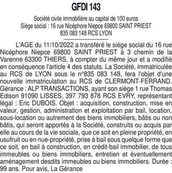 Contenu publication