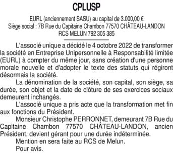 Contenu publication