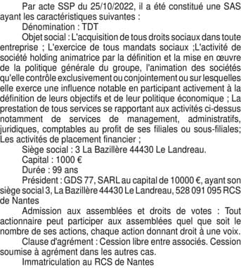Contenu publication