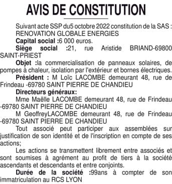 Contenu publication