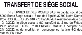 Contenu publication