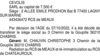 Contenu publication