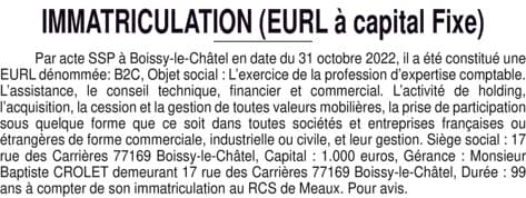 Contenu publication