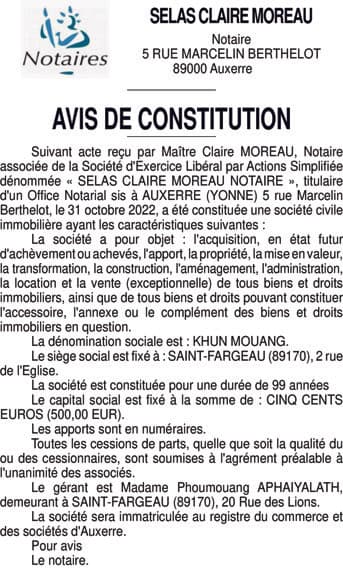 Contenu publication