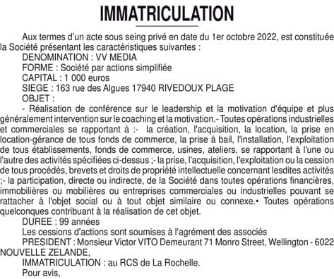 Contenu publication