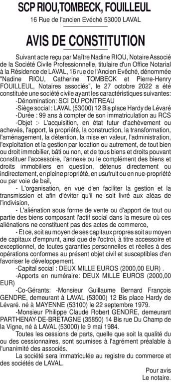 Contenu publication
