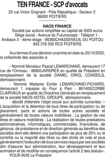 Contenu publication