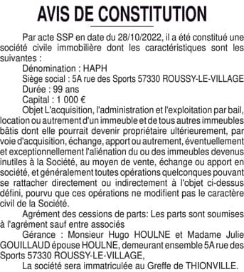 Contenu publication