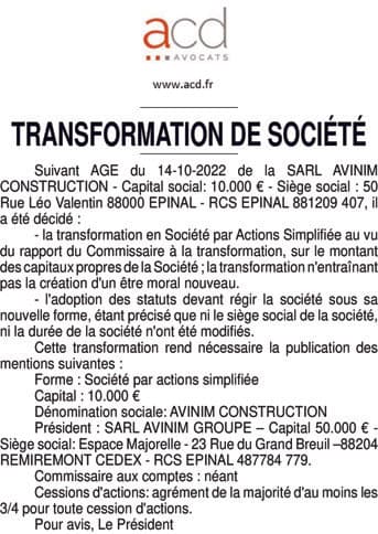 Contenu publication
