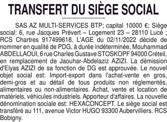 Contenu publication