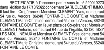 Contenu publication