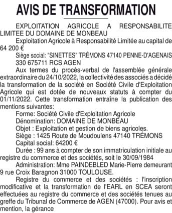 Contenu publication